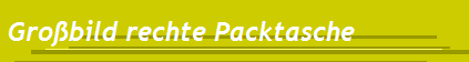 Grobild rechte Packtasche